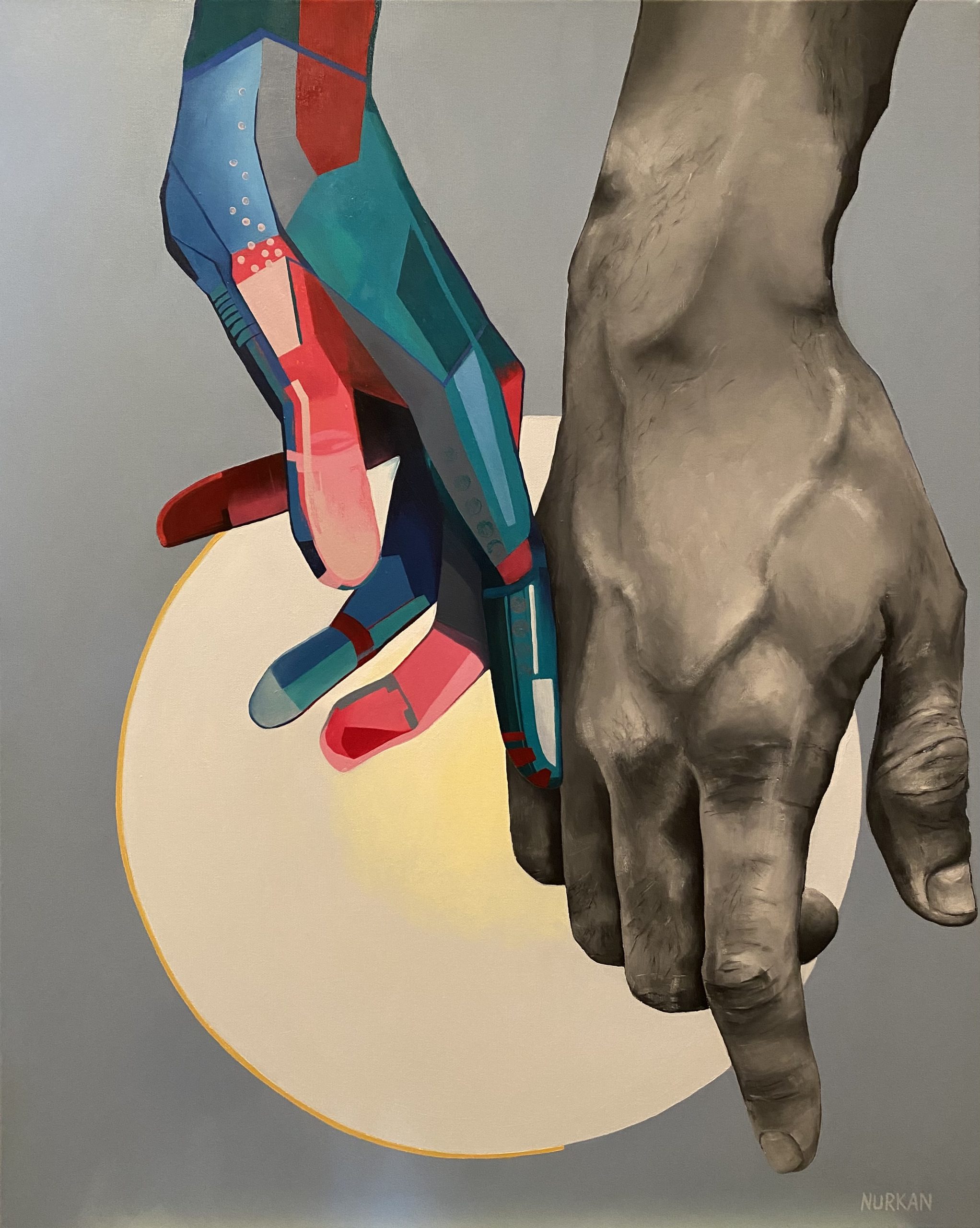 Nr 9, oil/canvas, 81x65 cm, 2021