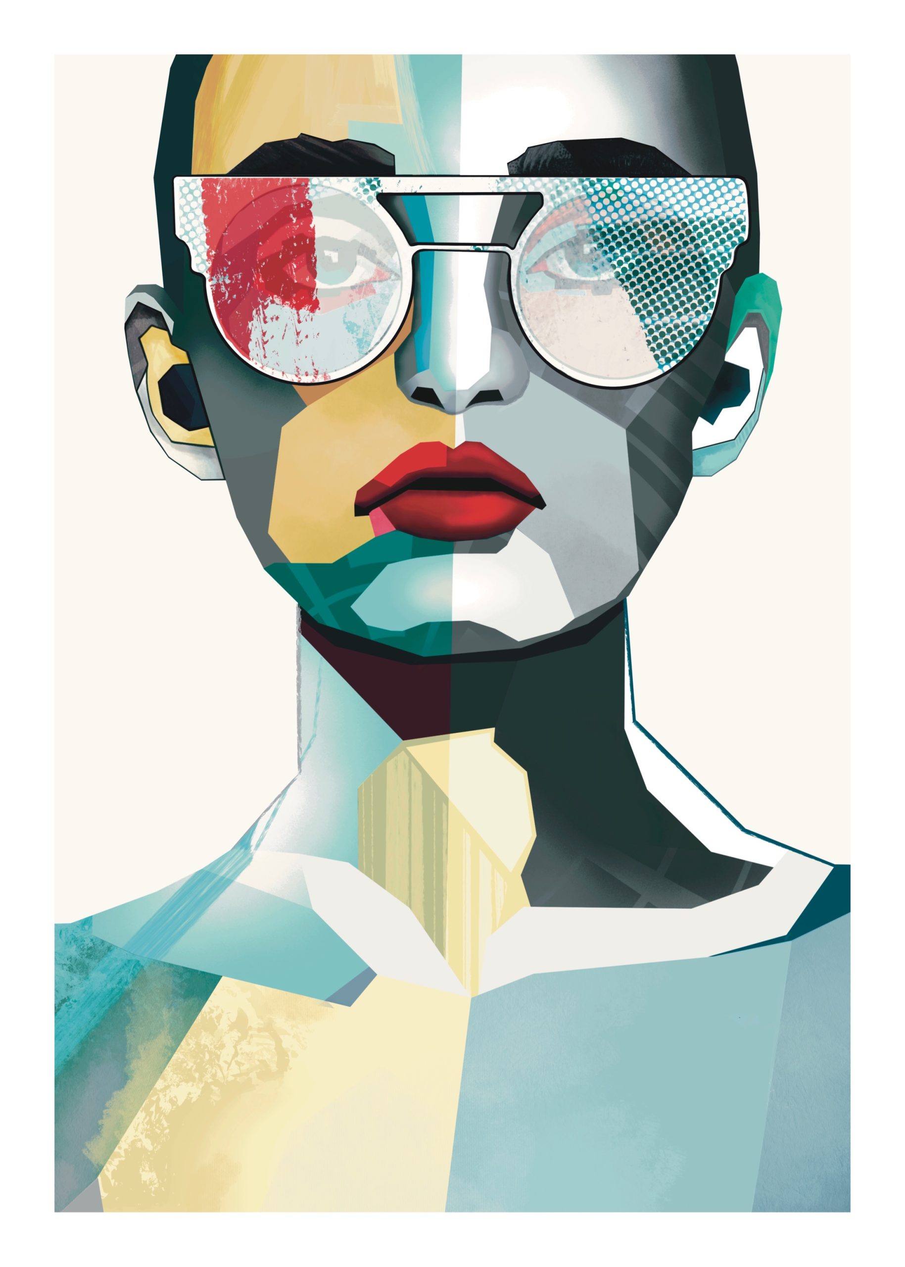 Plakat kolekcjonerski nr 02 Selfie  100 x 70 cm