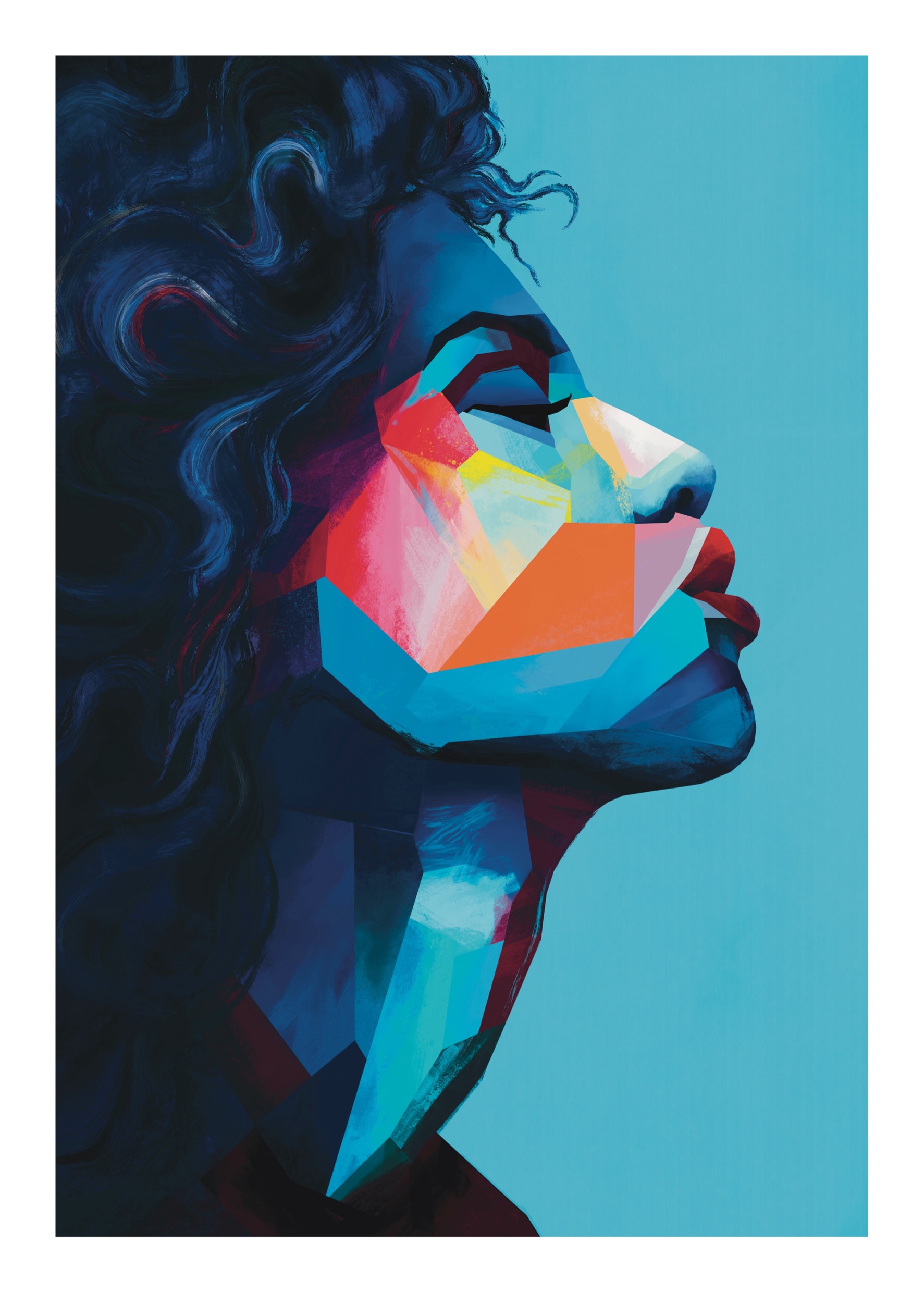 Plakat kolekcjonerski nr 07 Selfies  100 x 70 cm