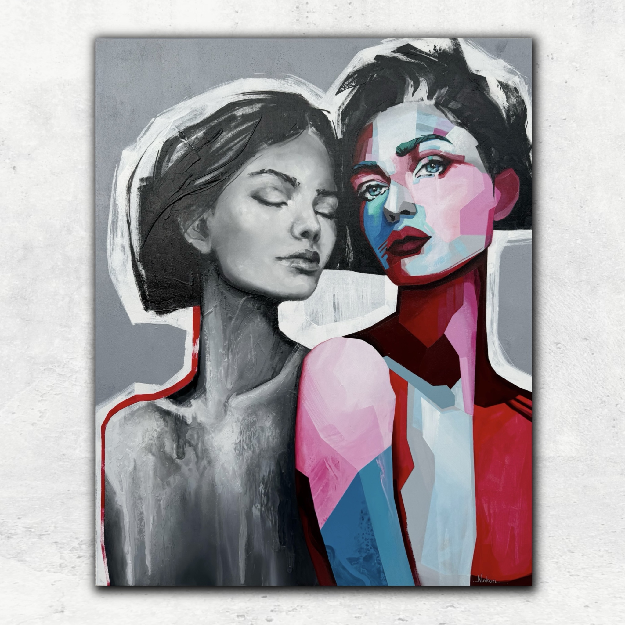 Obraz olejny No. 33 Selfies